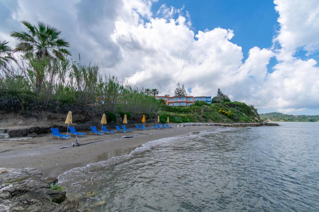 Ibiscus Corfu Hotel — Beach in Roda, Ionian Islands