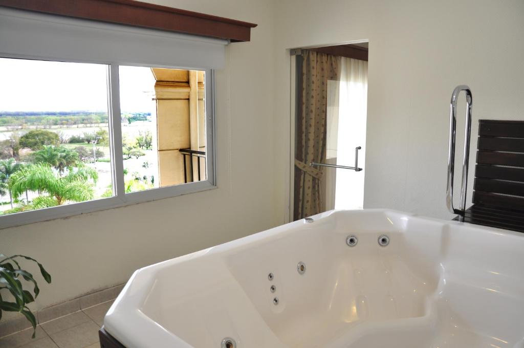 Luxurious hotel spa and wellness area