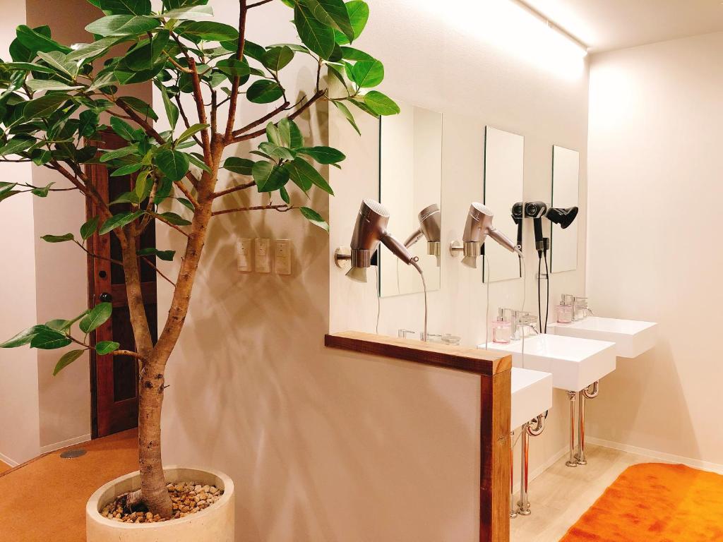 Bathroom, Guesthouse Akicafe Inn in Hiroshima