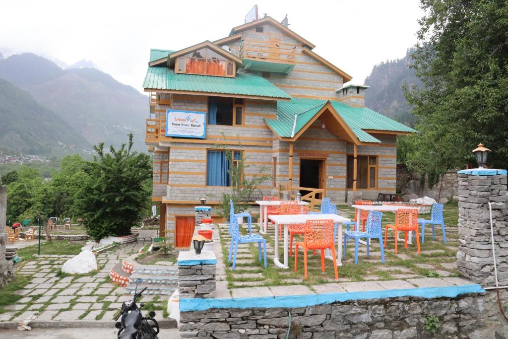 Snow River, Manali, Manāli