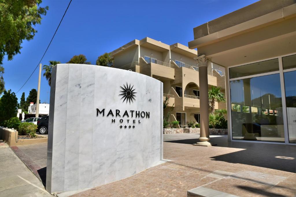 Marathon Hotel - All Inclusive — Hotel building in Kolymbia, South Aegean