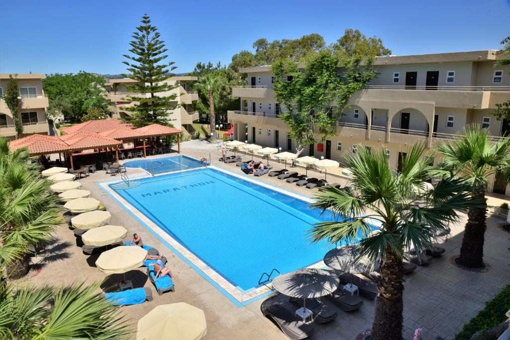 Marathon Hotel - All Inclusive — Swimming pool in Kolymbia, South Aegean