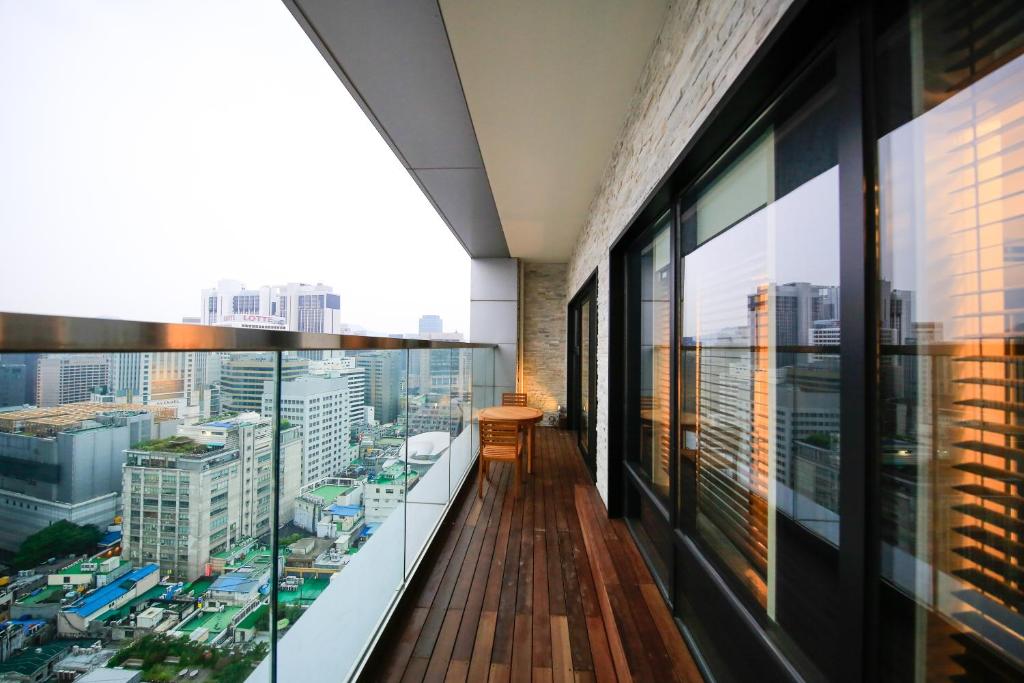 Balcony/terrace, Solaria Nishitetsu Hotel Seoul Myeongdong in Seoul