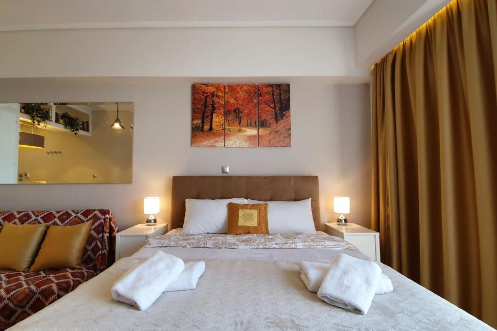 Cozy Apartment in the Heart of Athens 8-1, Atény