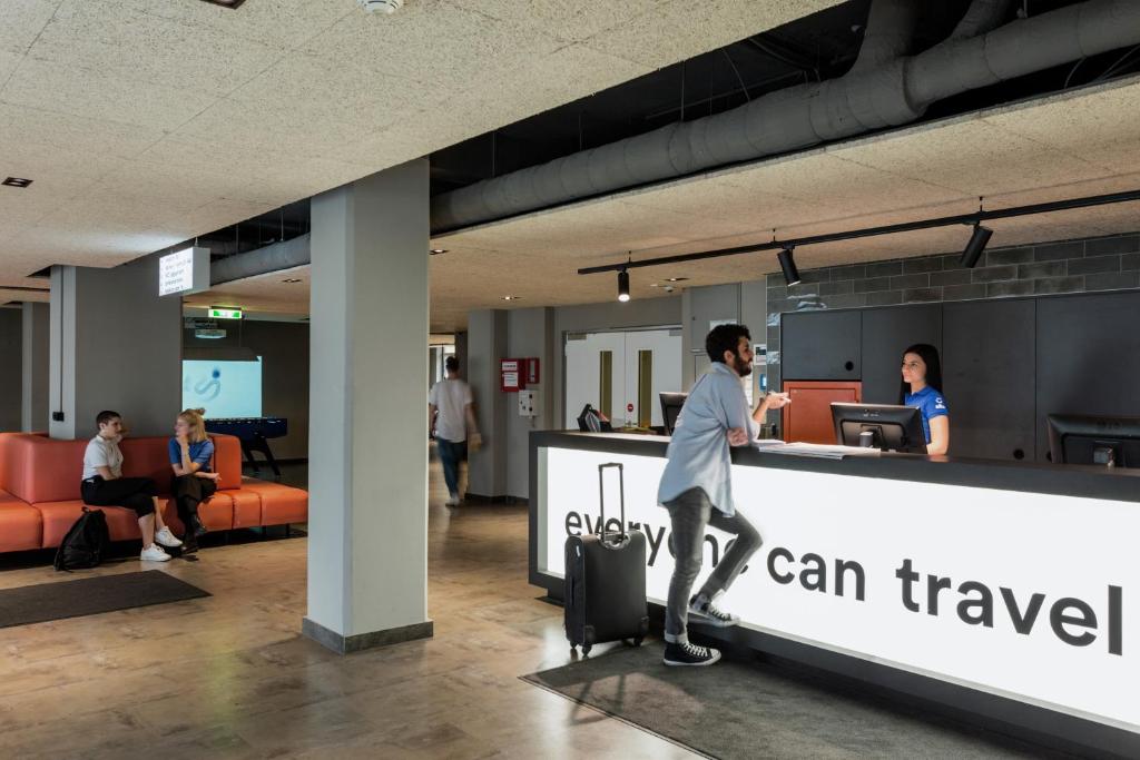 a&o 빈 하우프트반호프 공용 공간 또는 도미토리룸