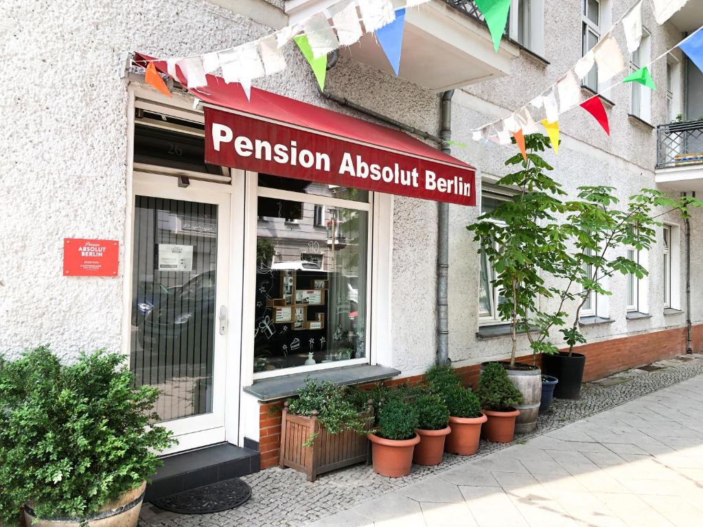 Entrance, Pension Absolut in Berlin