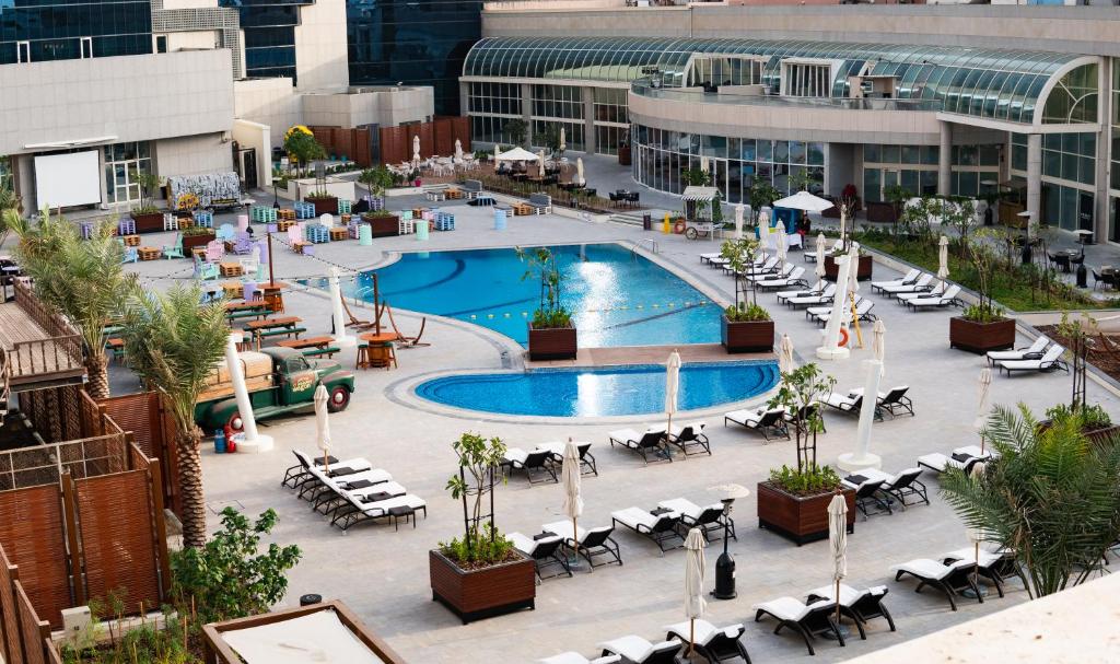 Exterior view, Al Ain Palace Hotel in Abu Dhabi