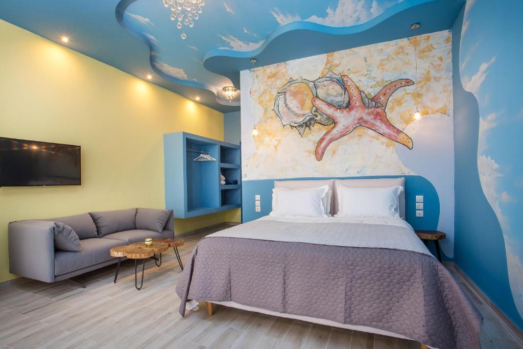 Haven Beach — Hotel rooms in Faliraki, South Aegean