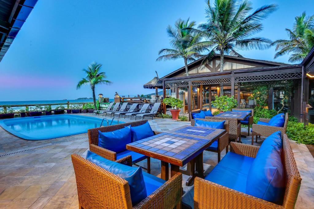 Swimming pool, Costa Norte Ingleses Hotel in Florianopolis