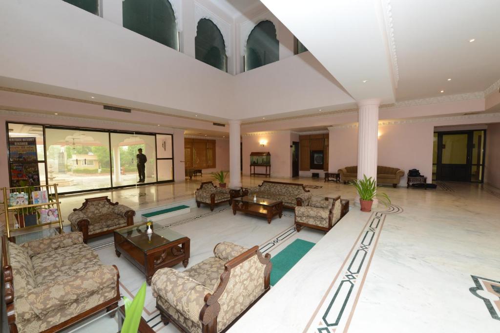 ヘリテージ リゾート ビーカーネール (Heritage Resort Bikaner) フロント・ロビー