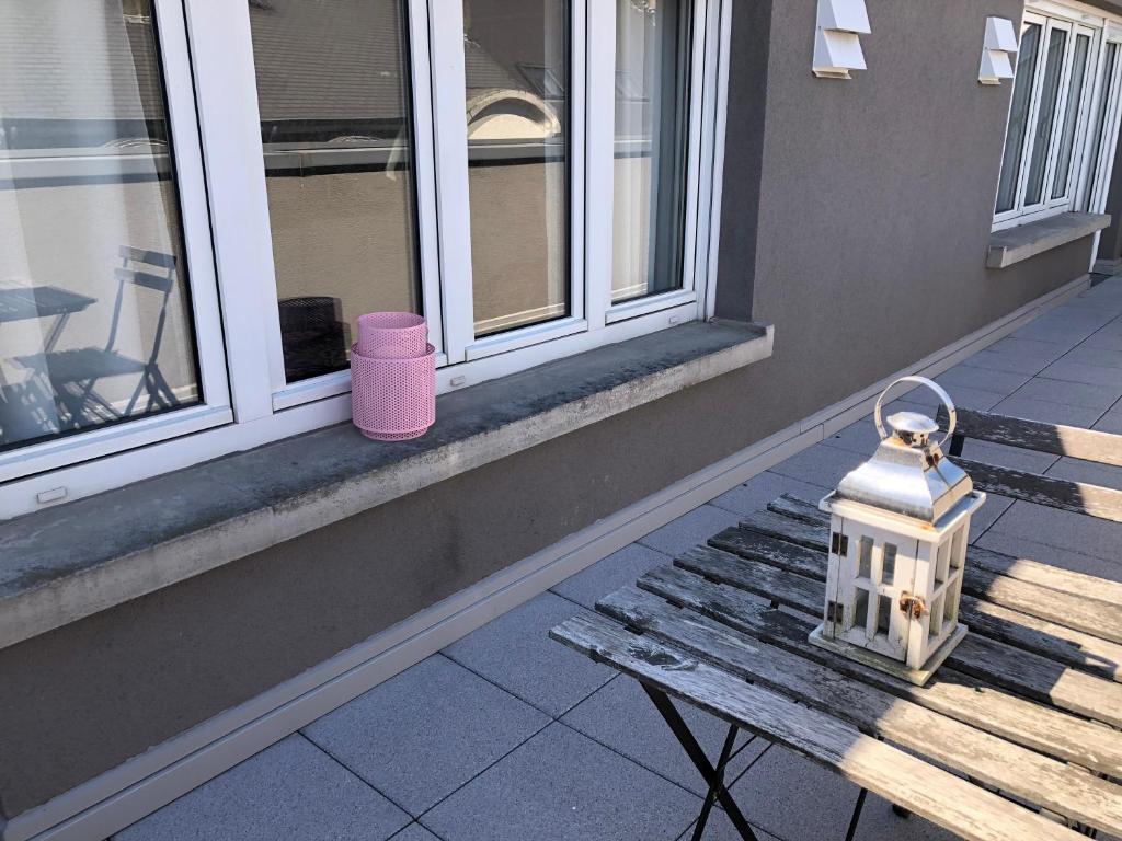Studio with rooftop terrace photo