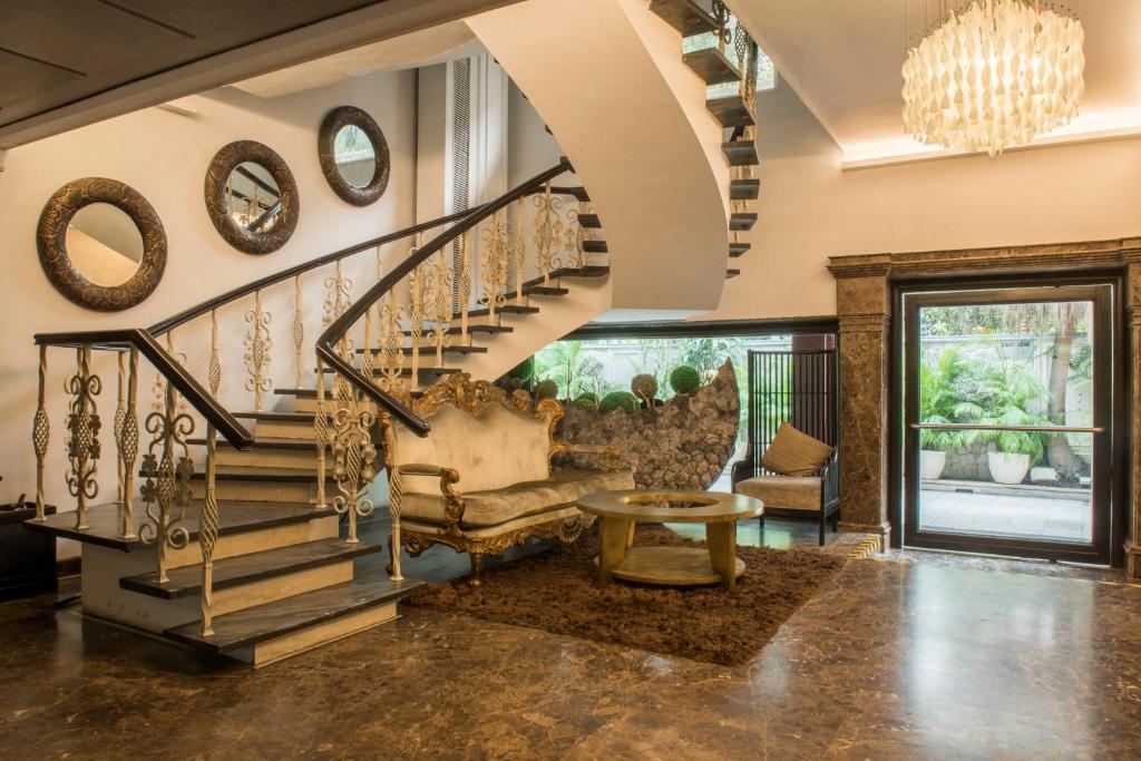 Lobby, Hotel Diplomat in New Delhi