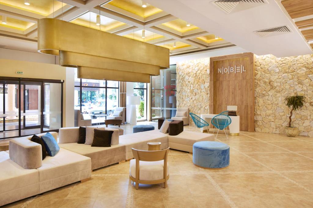 Hotel NOBEL Ultra All Inclusive - FREE Beach Access — Hotel building in Sunny Beach, Burgas Region