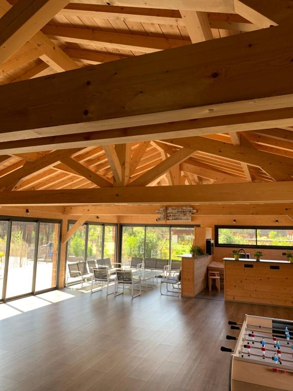 Chalet 3 chambres en Bois dans les landes n37 전경