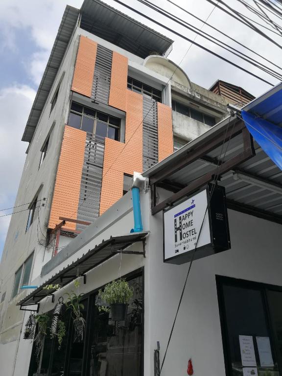 位于素万那普机场的1卧室公寓-20平方米|带1个独立浴室 (Happy Home Hostel Bunk Bed Shared  Room)