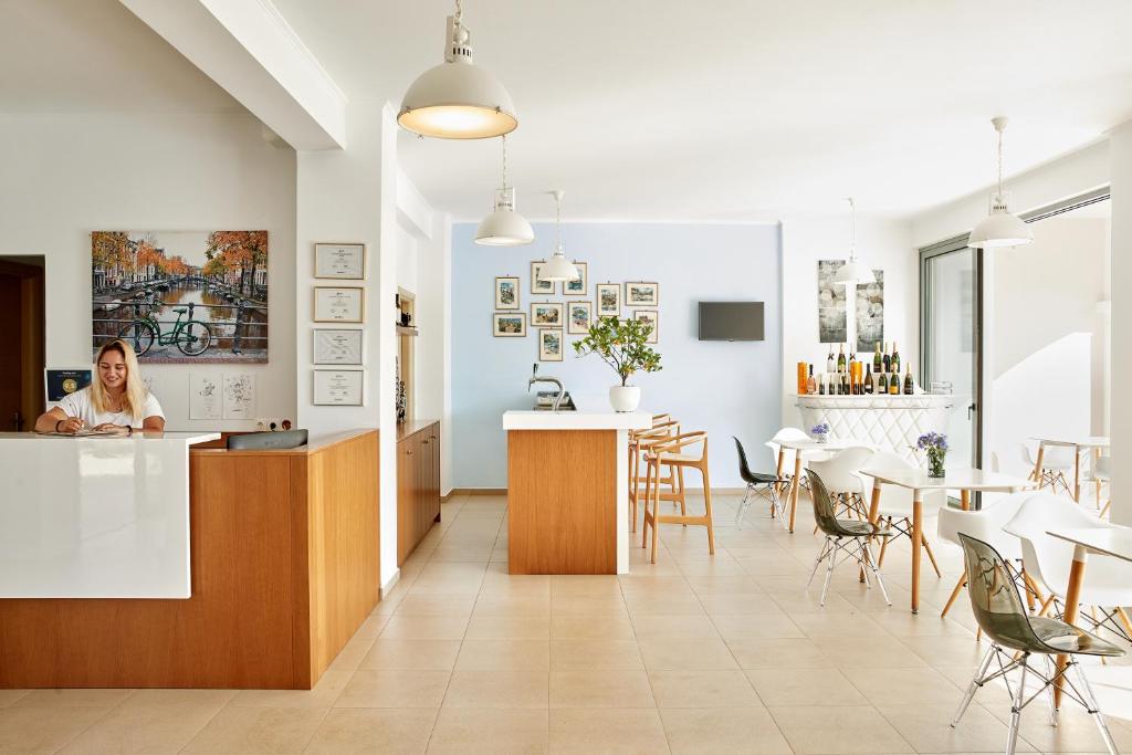 Lobby, Sappho Hotel in Parga
