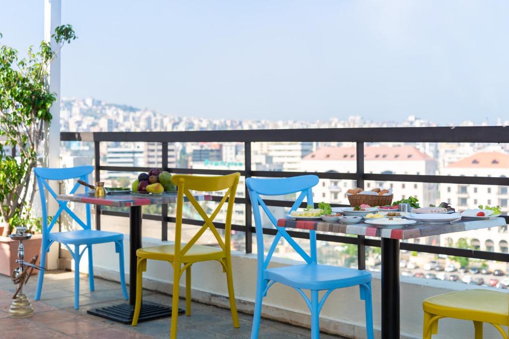 Balcony/terrace, Madisson Hotel in Jounieh