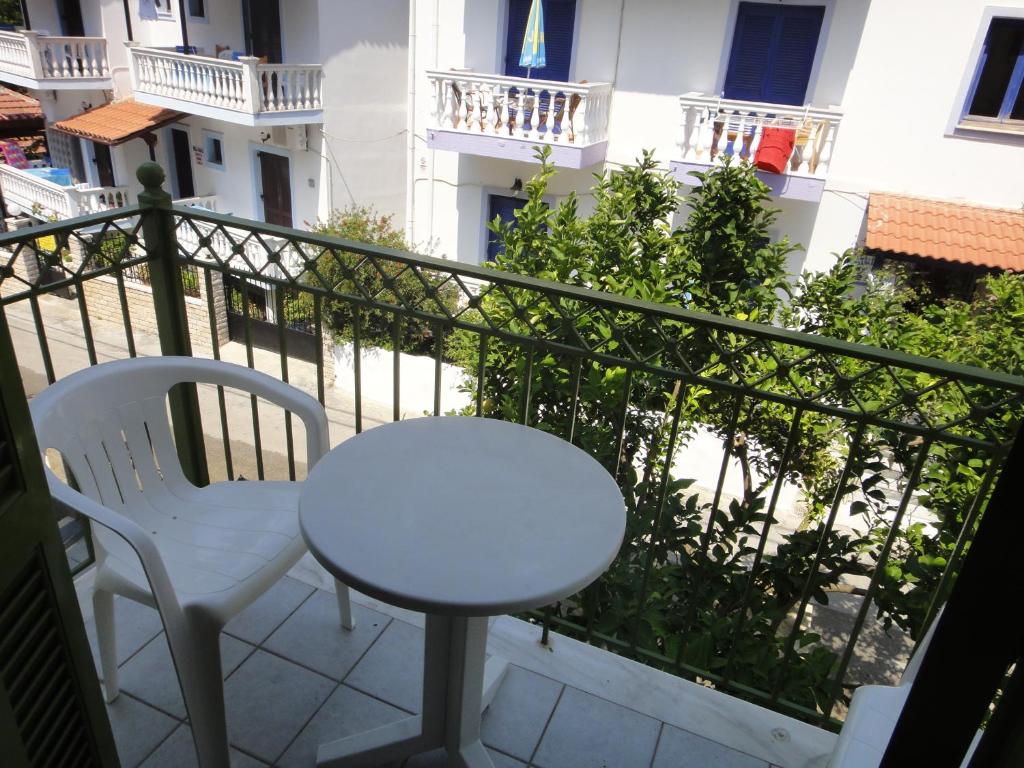 Balcony/terrace, Maria & Kyros House in Parga