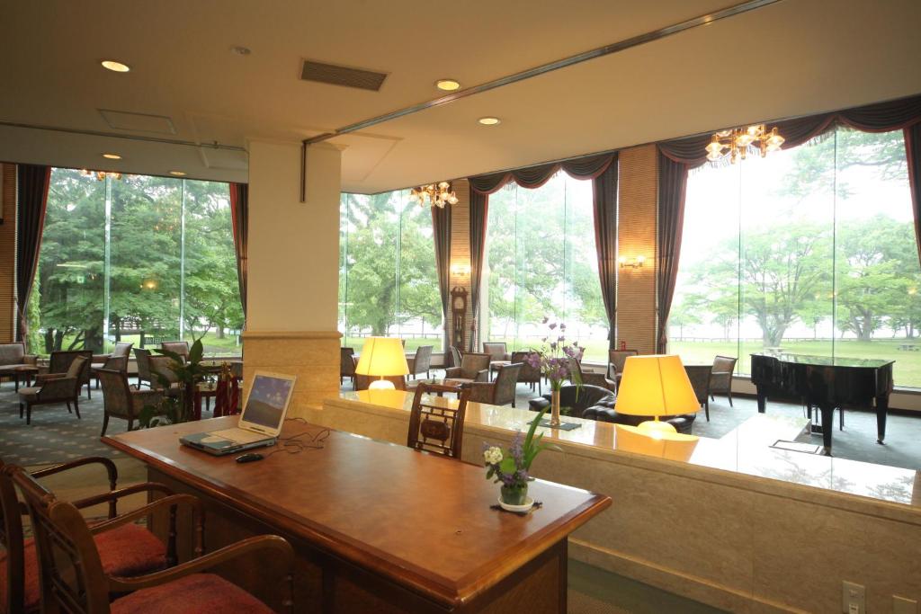 Lobby, Towadako Lake View Hotel in Towada