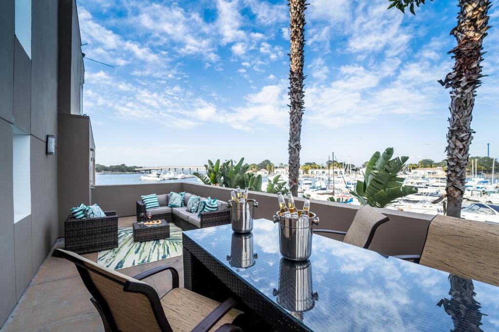 Balcony/terrace, The Dana on Mission Bay in San Diego (CA)