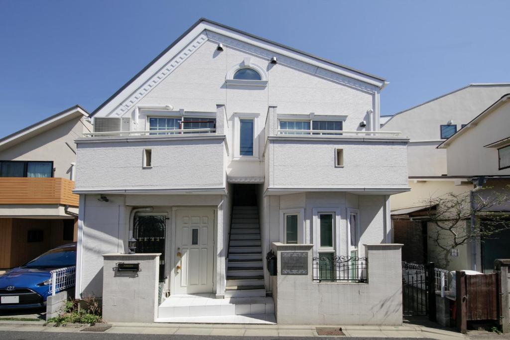Exterior view, Soshigaya Apartment in Tokyo