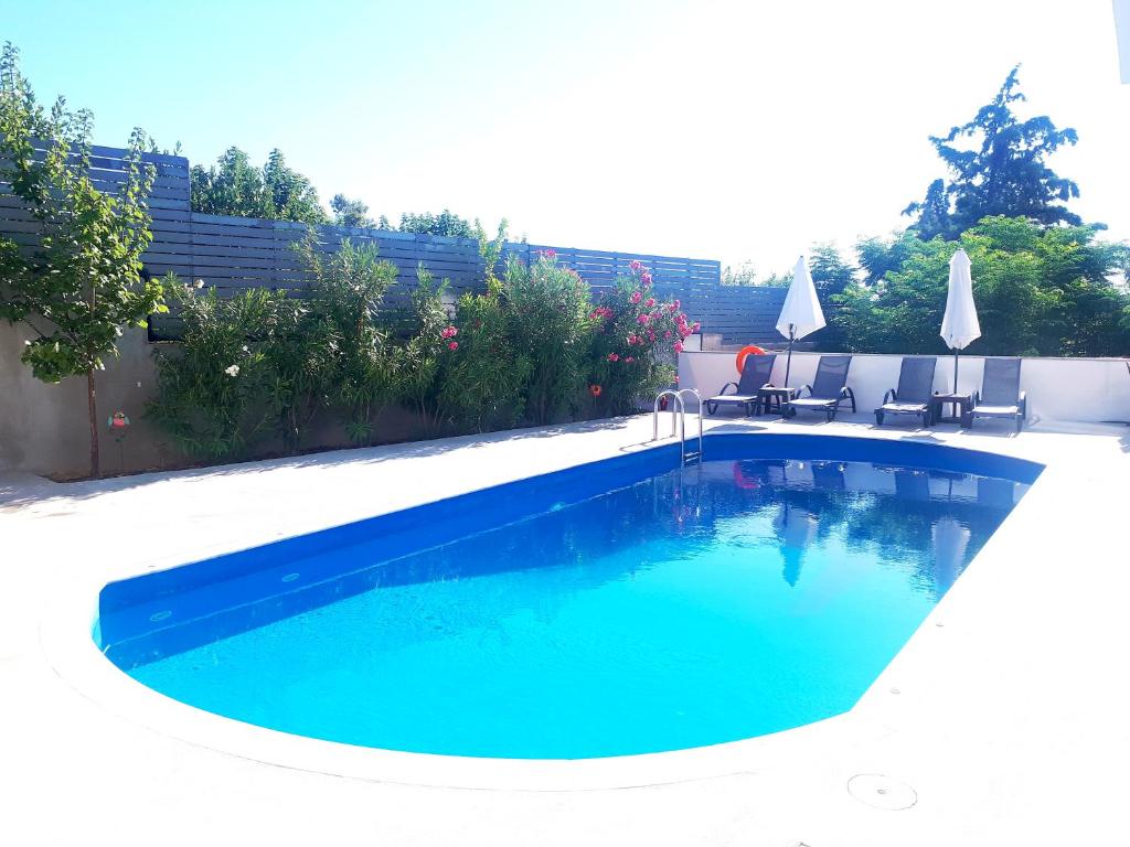 Seaside Pool Villa Porto Rafti with Spectacular Sea View photo