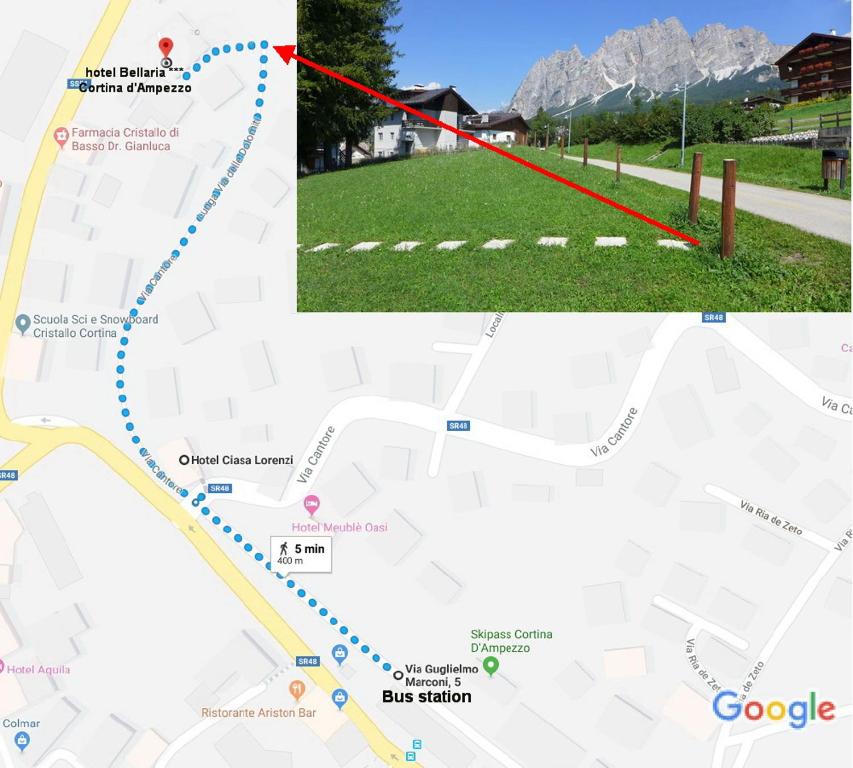 Hotel Bellaria - Cortina d'Ampezzo - parking - 5
