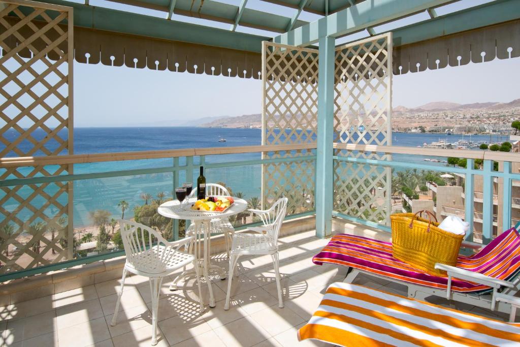 Balcony/terrace, Herods Vitalis Hotel in Eilat