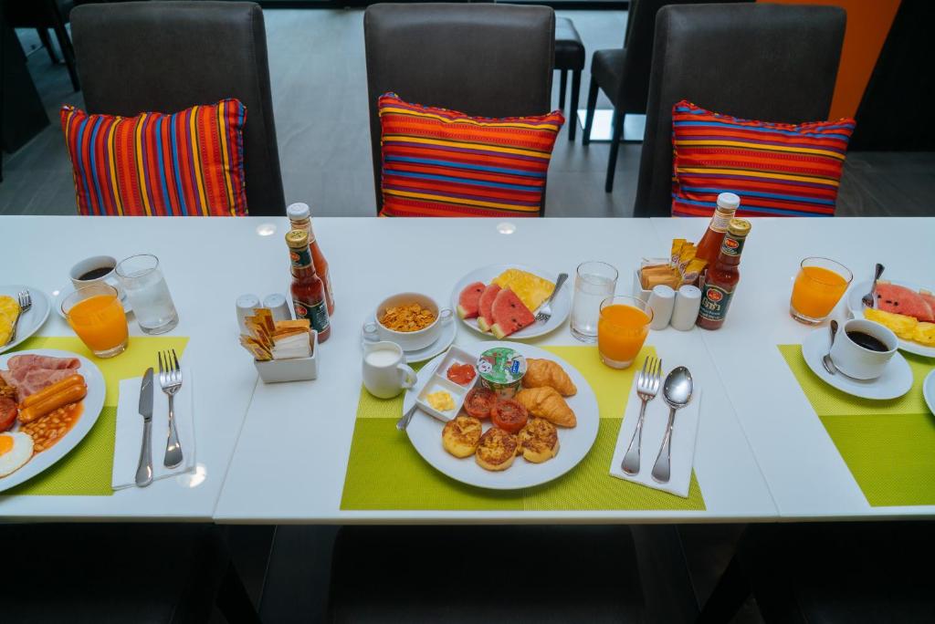 Essen und Erfrischungen