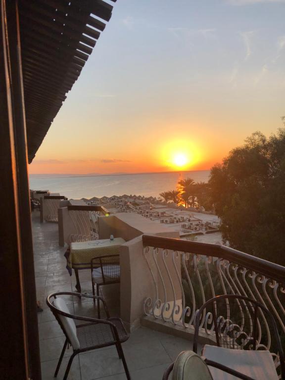 Balcony/terrace, Golden Rose Hotel in Hurghada