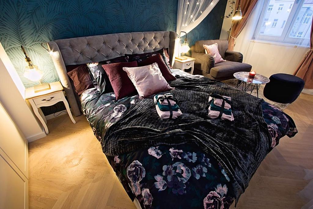 Romantic designer apartment Prague 전경