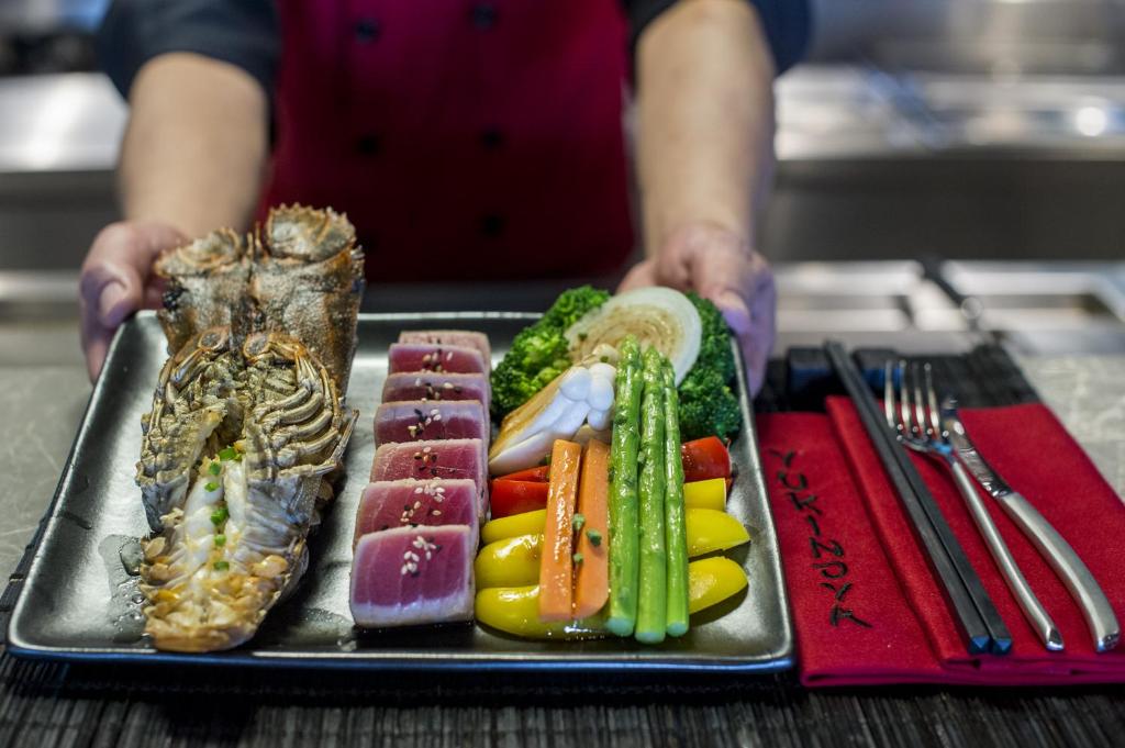 Essen und Erfrischungen