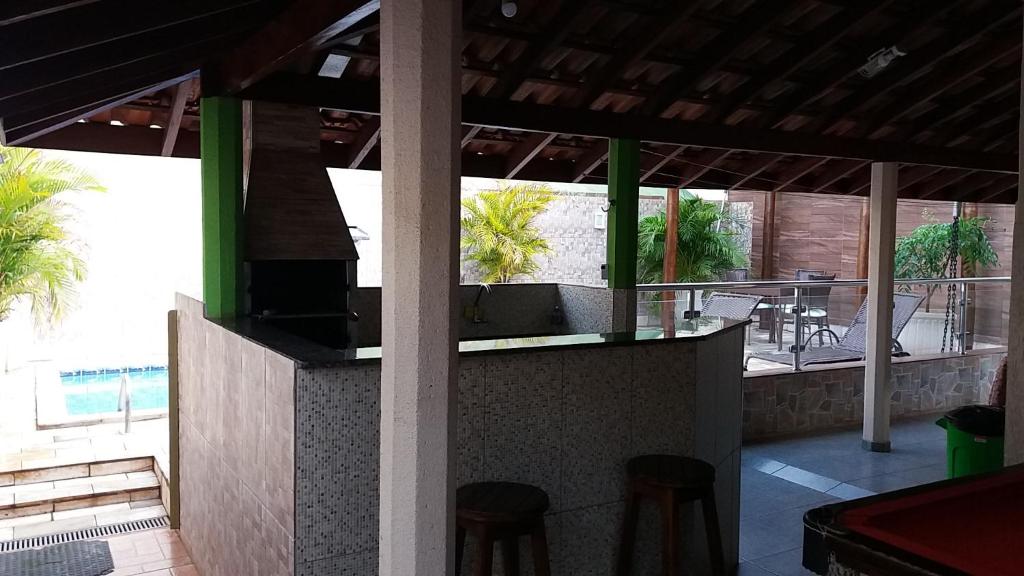 Casa Temporada Daniel- Olimpia SP 전경