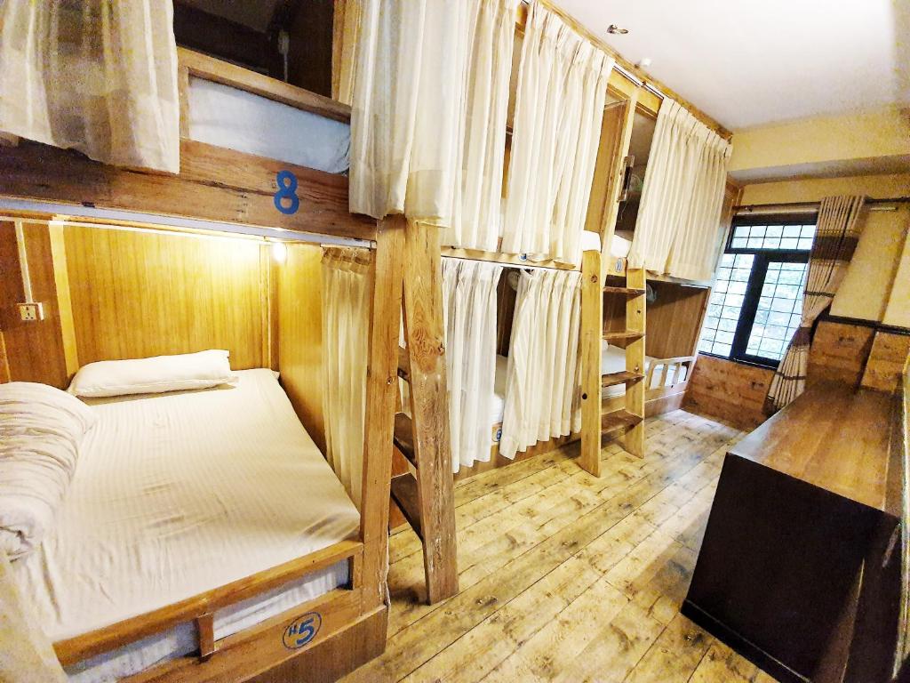 Bed in 6-Bed Mixed Dormitory Room, Hotel Forest Lake Backpackers' Hostel in Pokhara