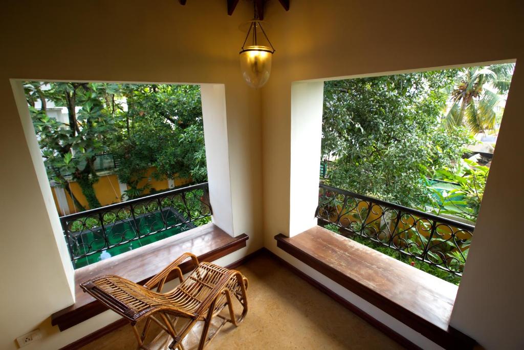 Balcony/terrace, Tea Bungalow in Kochi