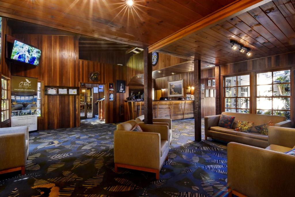 Lobby, OReillys Rainforest Retreat in Gold Coast