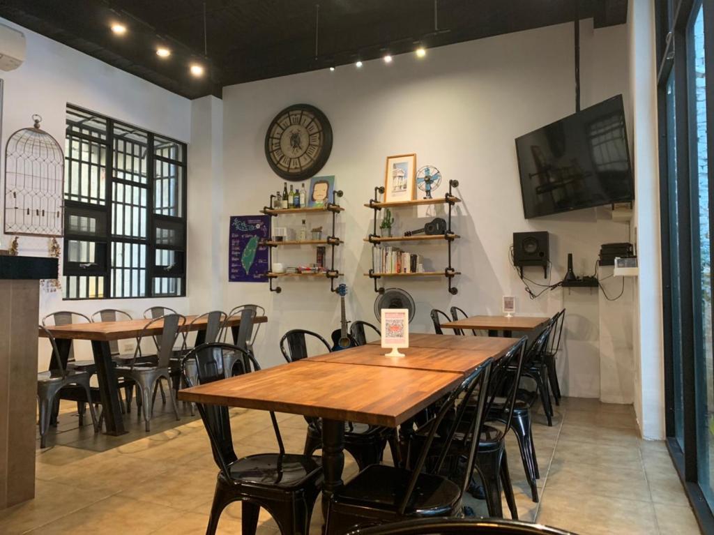 Shared lounge/TV area, Backpacker 41 Hostel-Taichung in Taichung