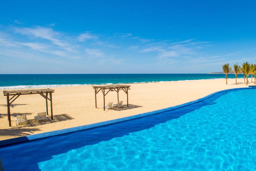 Barcelo gran faro los cabos resort pool on the beach