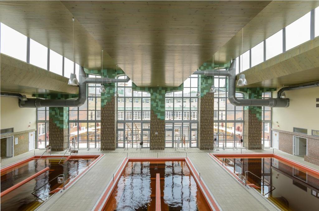 Hot spring bath, Hunguest Hotel Aqua Sol in Hajduszoboszlo