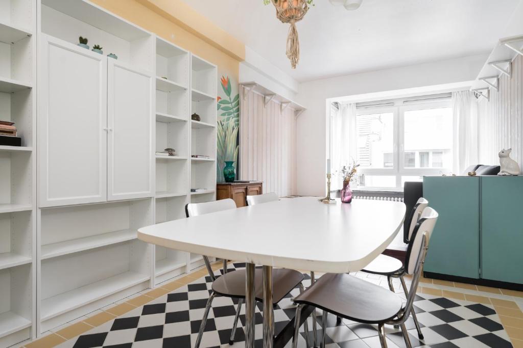 Gezellig app in de Belle Époque wijk van Oostende, Ostende