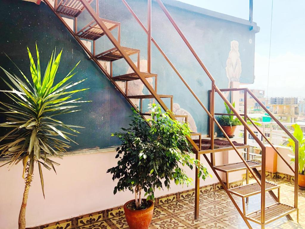 Balcony/terrace, Hotel Backyard in Kathmandu