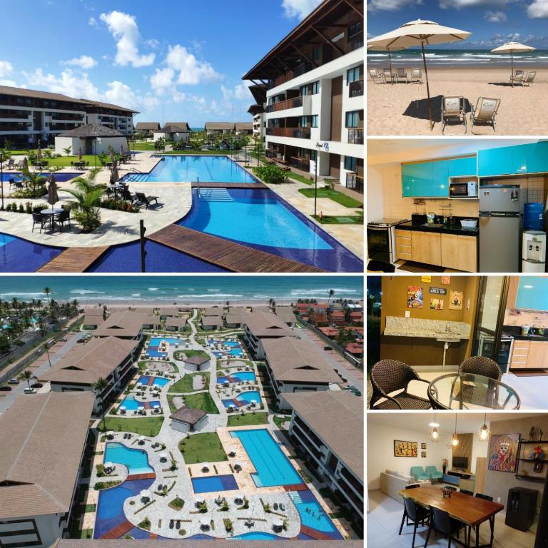 Luxuoso Flat 3 quartos, térreo, no Cupe Beach Living - beira mar de Porto de Galinhas, Porto de Galinhas