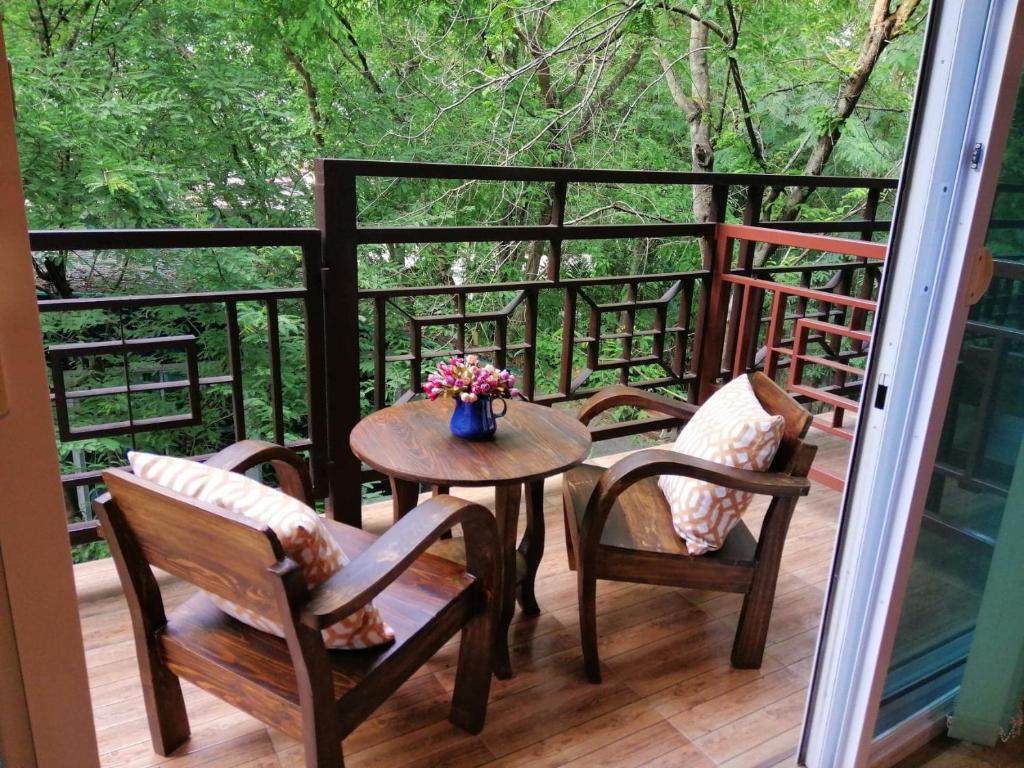 Balcony/terrace, Loei Huen Hao Hug Home & Resort in Loei