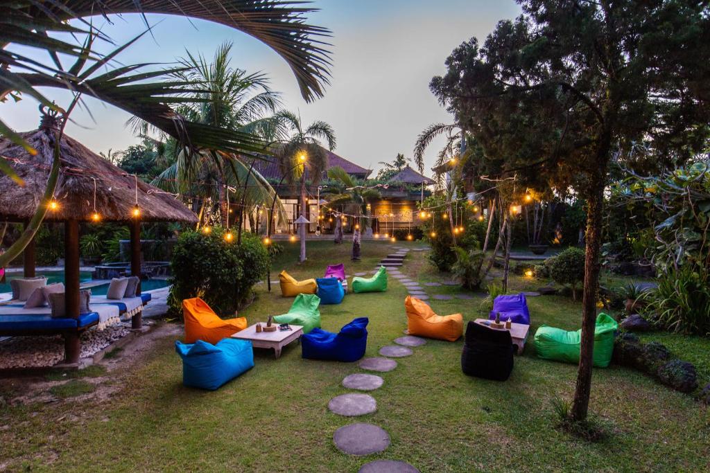 Garden, Vision Villas Resort in Bali