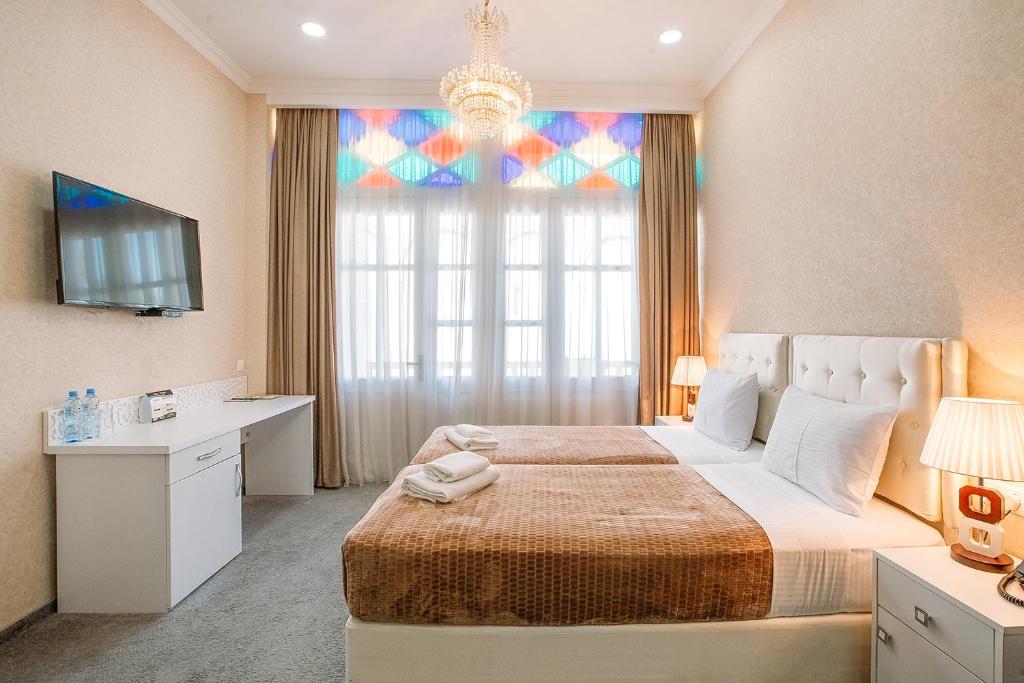 Standard szoba kétszemélyes vagy 2 külön ággyal - erkéllyel