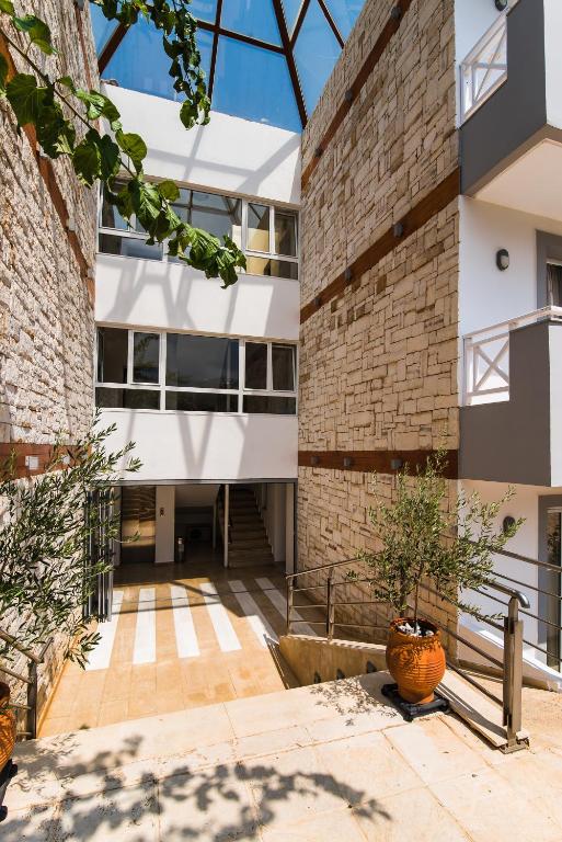 Entrance, Vagelis Apartments Malia in Crete Island