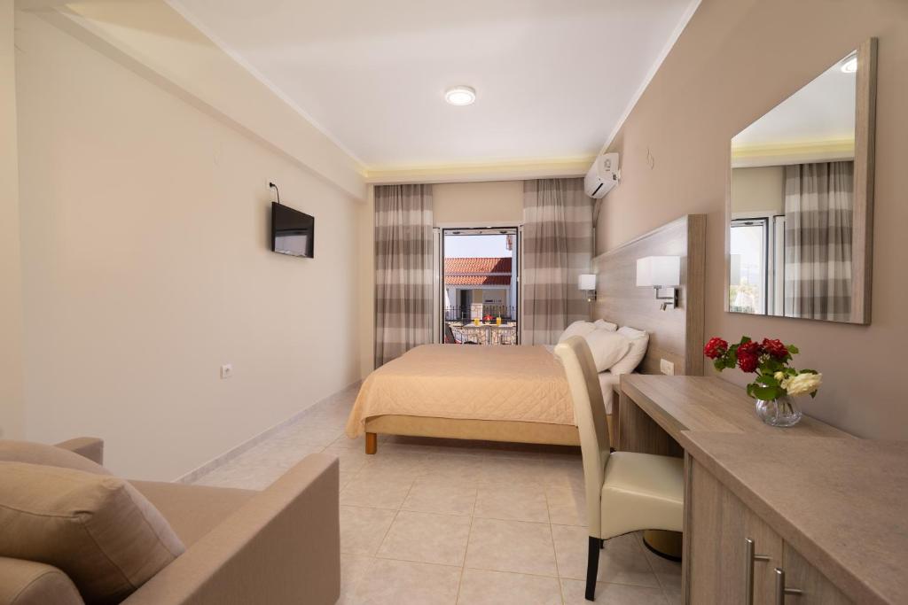 Diamanto Complex — Hotel rooms in Karavomylos, Ionian Islands