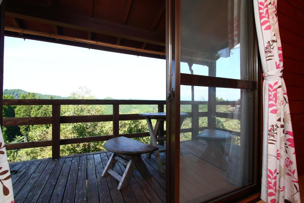 Balcony/terrace, Gokase Campsite Camping and Guesthouse in Takachiho