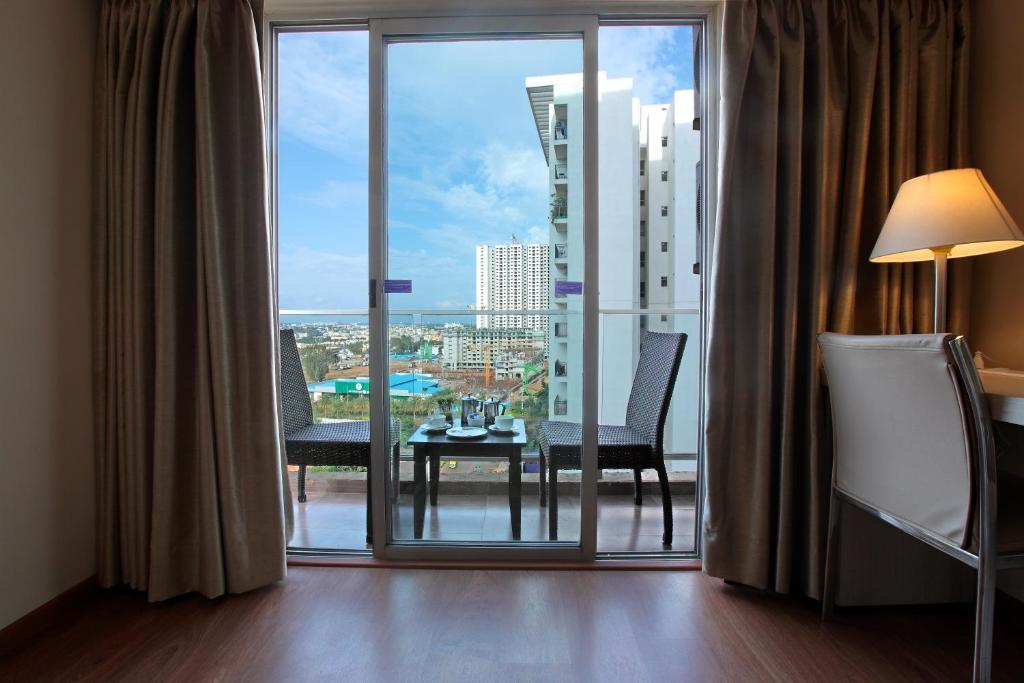 Balcony/terrace, Starlit Suites Bangalore in Bangalore