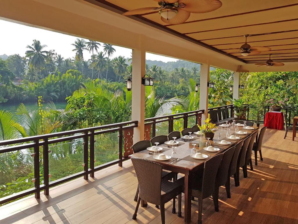 Balcony/terrace, Loboc River Resort in Bohol